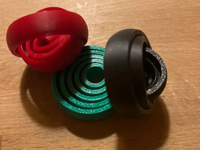 Gyroscopic Fidget Ring V2
