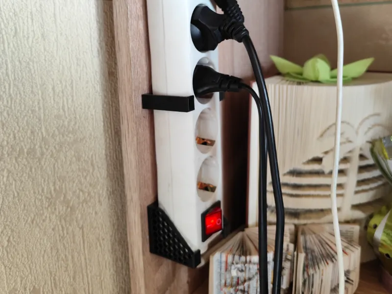 Wandhalterung Steckdosenleiste