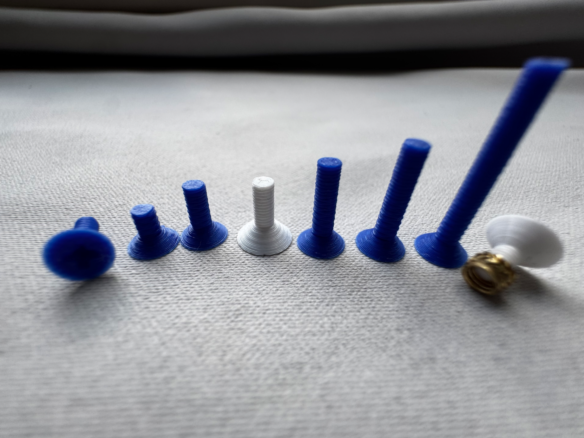 M2.5 Flat Phillips Screws (3, 5, 6, 8, 10, 16mm)