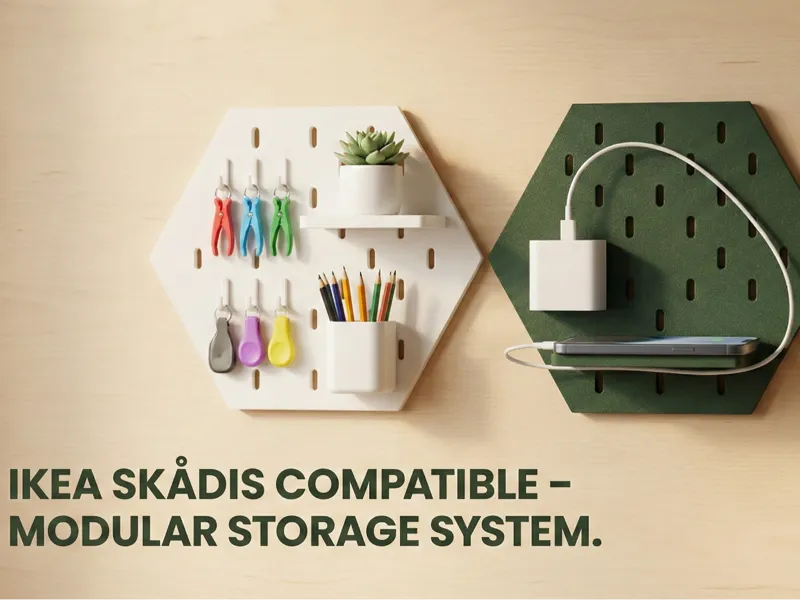 Ikea Skadis compatible wall mount
