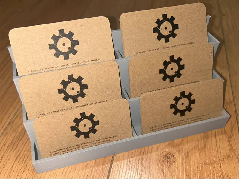 Simple Business Card Rack Mk1