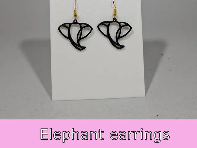 Elephant earrings