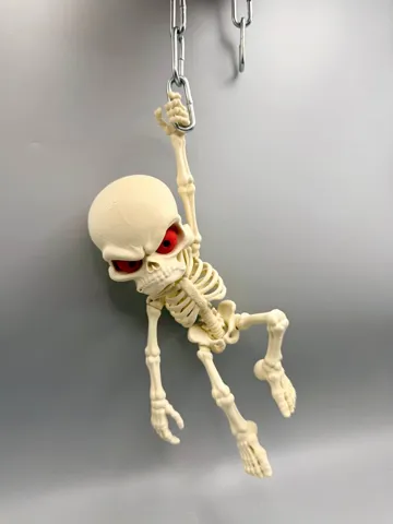Adorno temático: Hanging Skeleton — vista de referencia 4