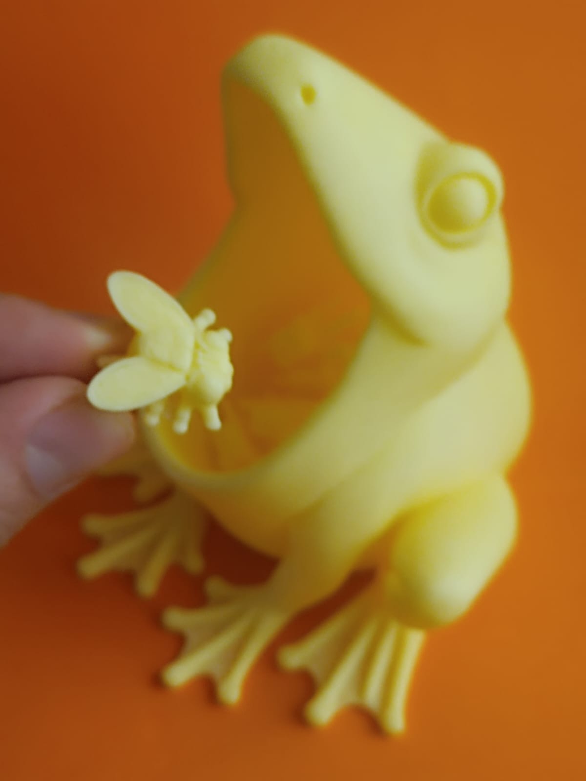 Miniatura 1 do modelo 3D “The Frog Eats Flies” game