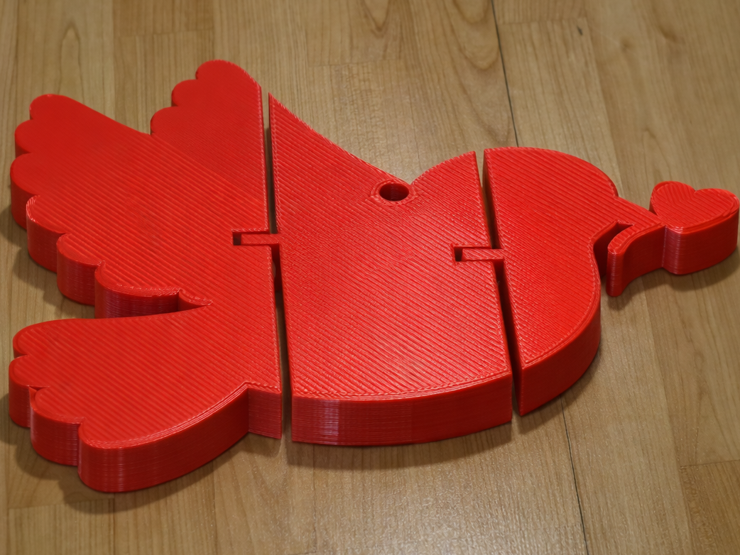 Flexible Dove for Valentine's Day