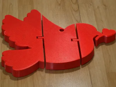 Flexible Dove for Valentine's Day