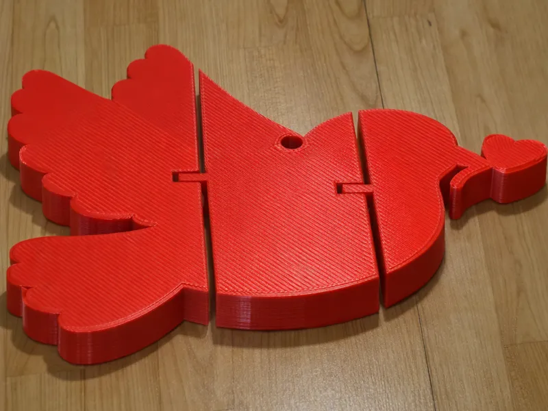 Flexible Dove for Valentine's Day