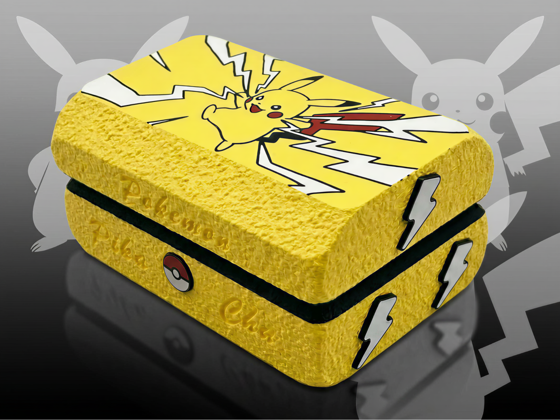 宝可梦 Pokemon 皮卡丘 Pika Chu 主题礼品礼物盒/首饰盒/收纳盒