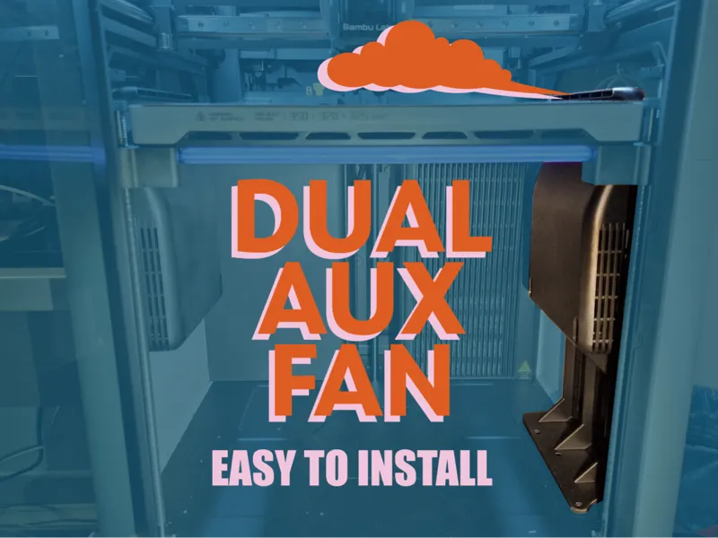 Dual Aux Fan for H2D (Secondary cooling system)