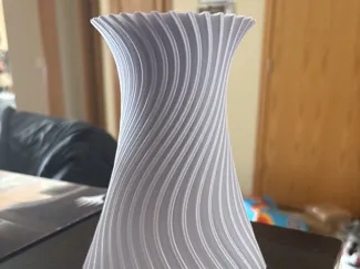 Curvy Flower Vase