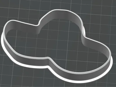 Women Hat cookies cutter