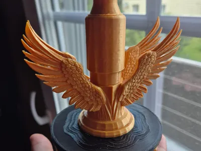 Statuetka emeryta - Personalized retirement trophy