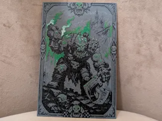 Orc slugga boyz inspired HueForge