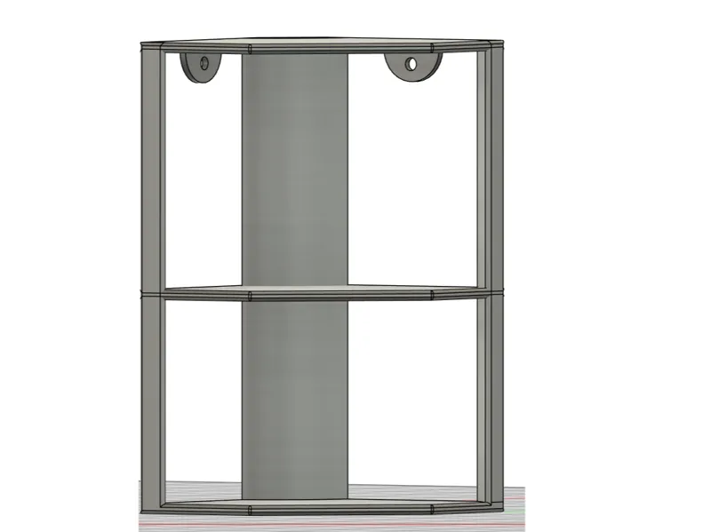 Small Corner Shelf |Scalable| Floating or Standing