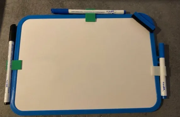 Marker holder whiteboard mini