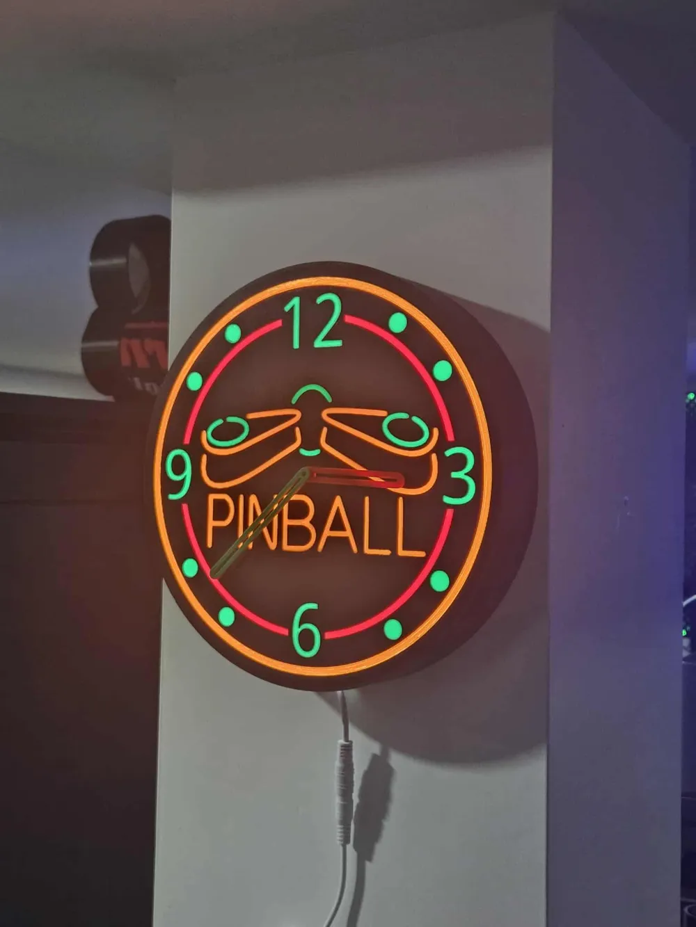 Pinball Clockwork Illuminated Pinball Clock - Free 3D Print Model - MakerWorld