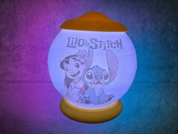 Lilo & Stich Lampe 04 Bambulab kit 01 Lichtlampe