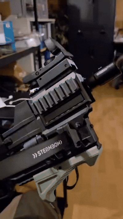 Taschenlampenhalterung für Steambow Stinger 2