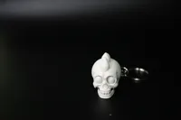 Hair - Single Colour - Small Keyring
