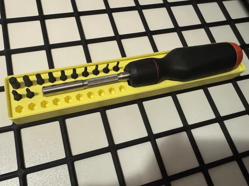 Gridfinity LTT Screwdriver holder