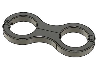 HandCuffs, ratchett close and option for padlock