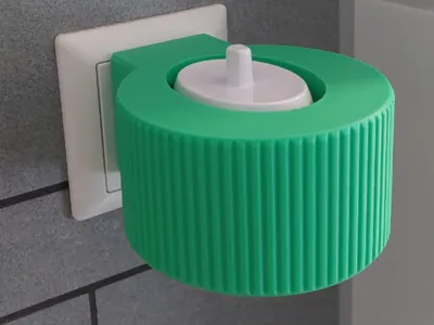 Oral b model charger including bottom cap