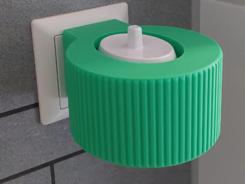 Oral b model charger including bottom cap