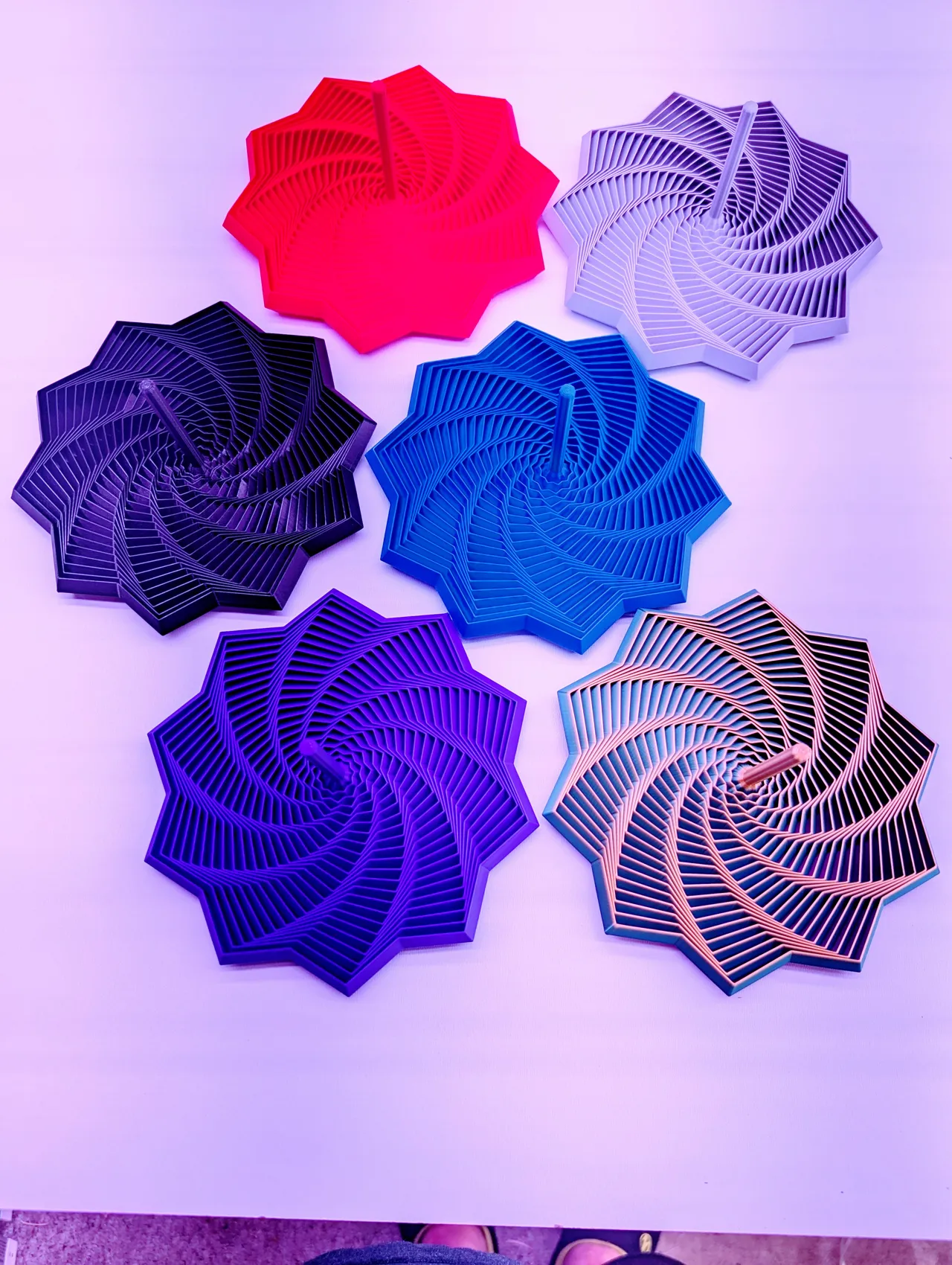 My 10 star fidget design view 4