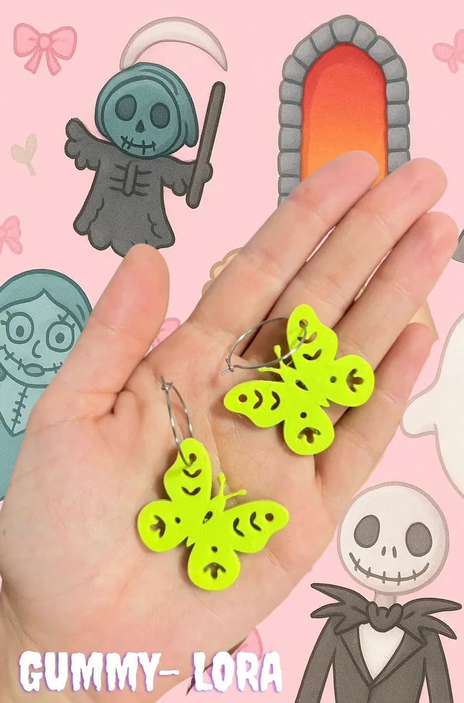 Pendientes mariposas view 2