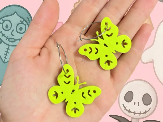 Pendientes mariposas