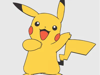 Pikachu 2D picture