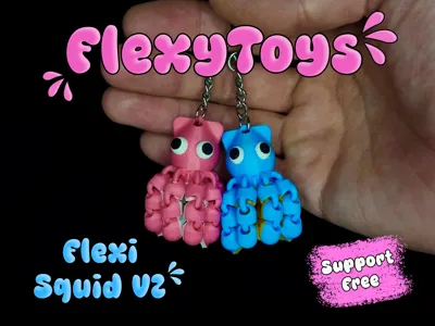 Flexi Funny Squid v2