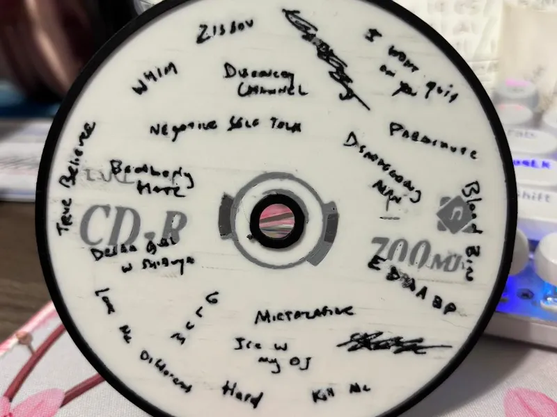 Hayley Williams' EDAABP CD Coaster