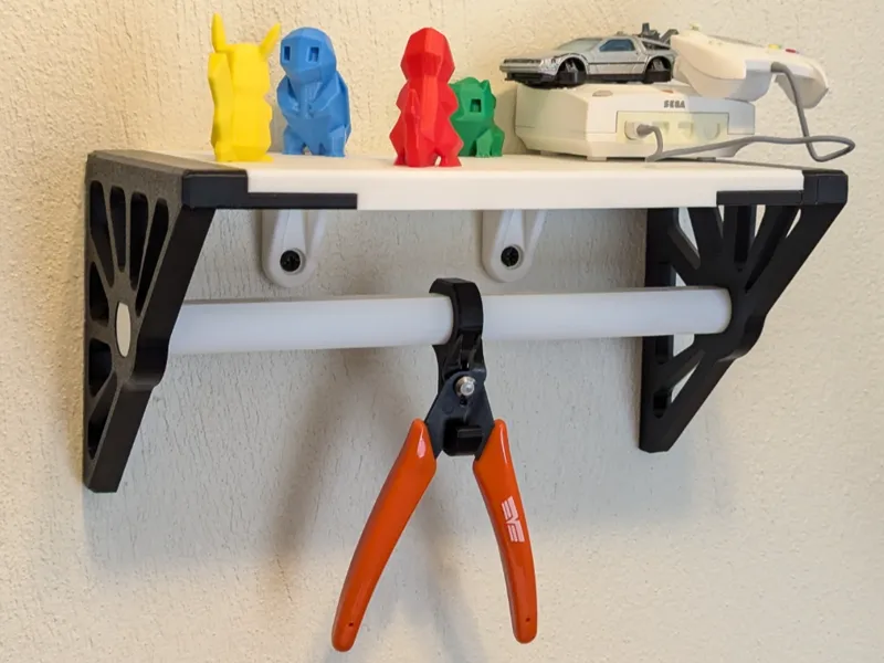 Shelf W/ Hanger(Screws&heat-set-inserts,required)