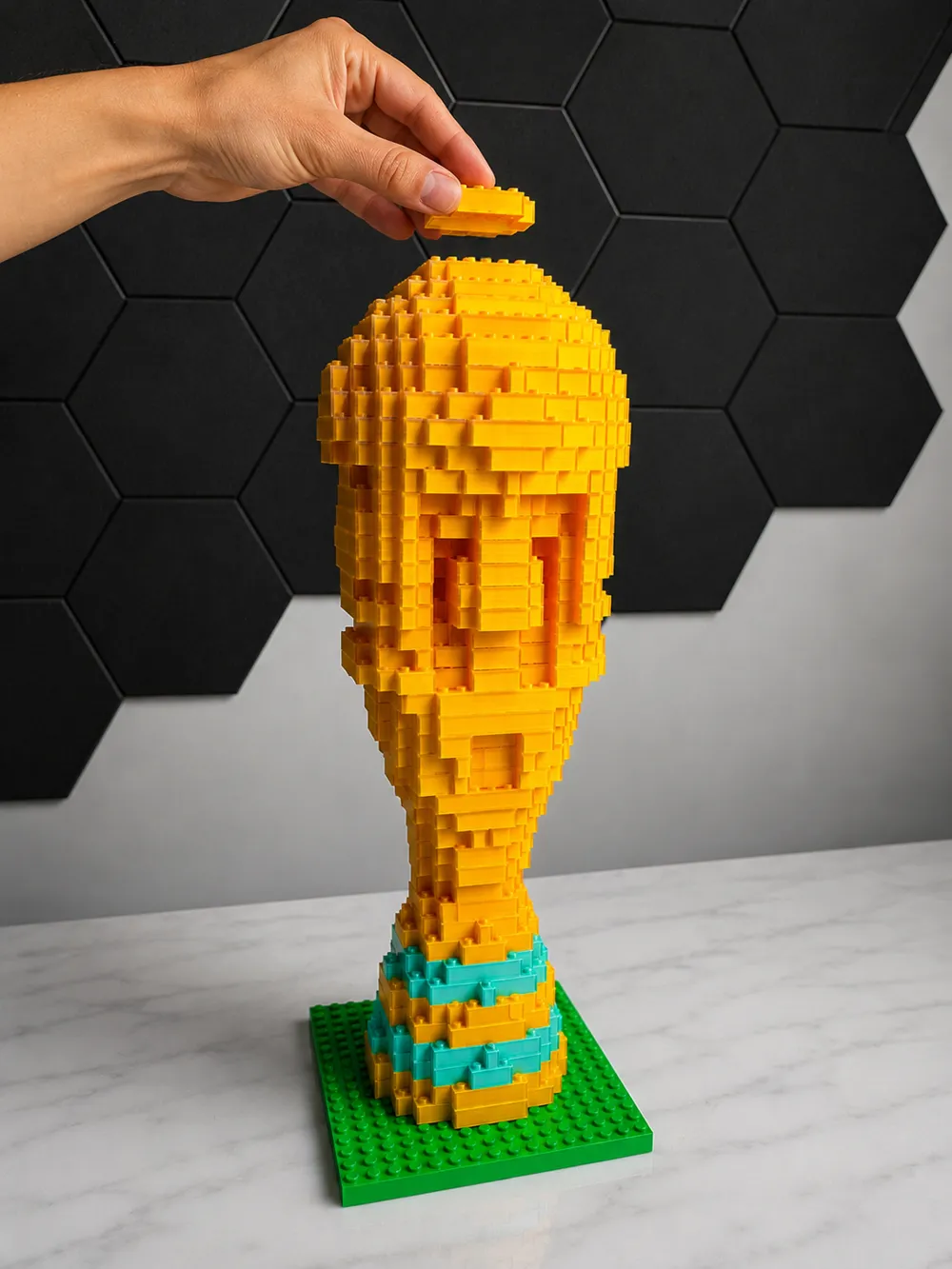 Building Blocks World Cup Trophy Free 3D Print Model MakerWorld building-blocks-world-cup-trophy-free-3d-print-model-makerworld