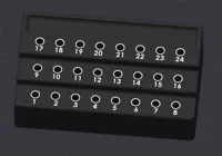 Reverse Number Orientation, 0.2mm layer, 2 walls, 15% infill