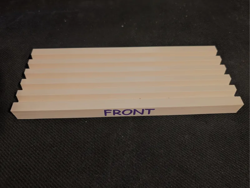 5 Row Domino Tray