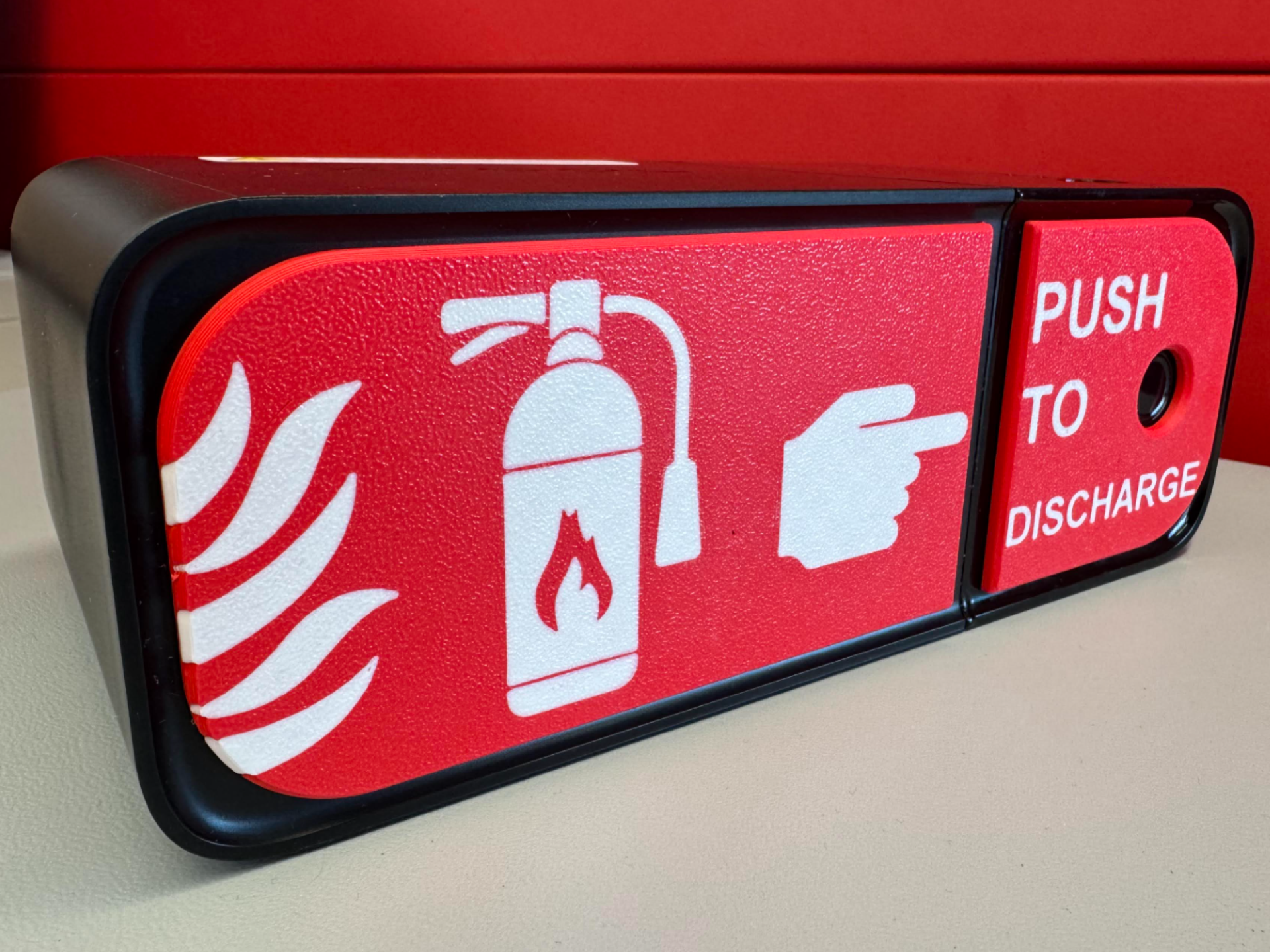 xTool Fire Extinguisher High-Vis Safety Faceplate