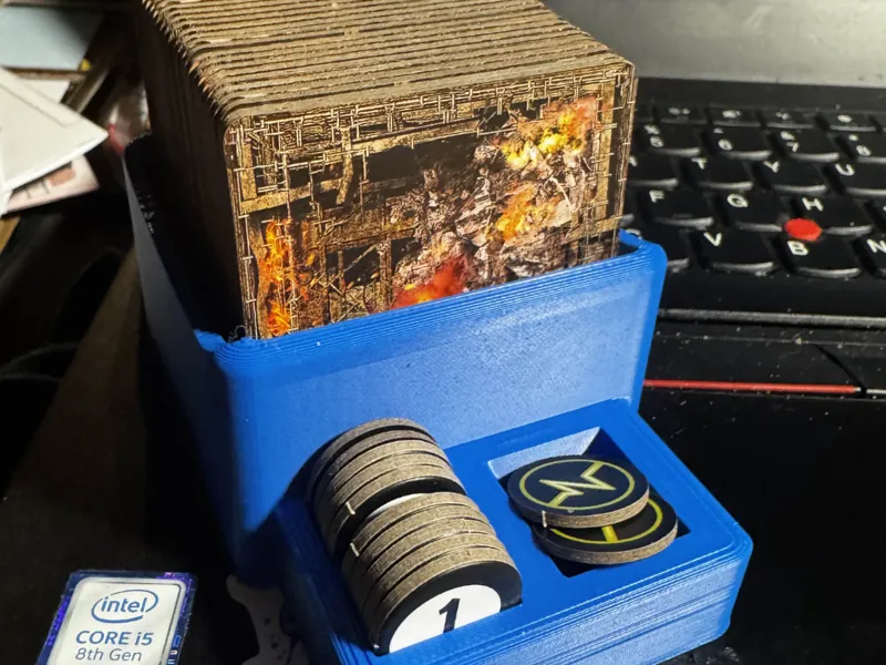 Monsterpocalypse Tiles and token holder
