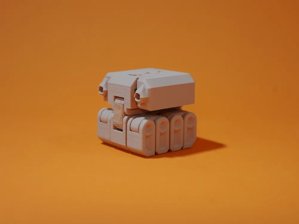 Print-in-Place Robot | BoxBot B-01 - Free 3D Print Model - MakerWorld
