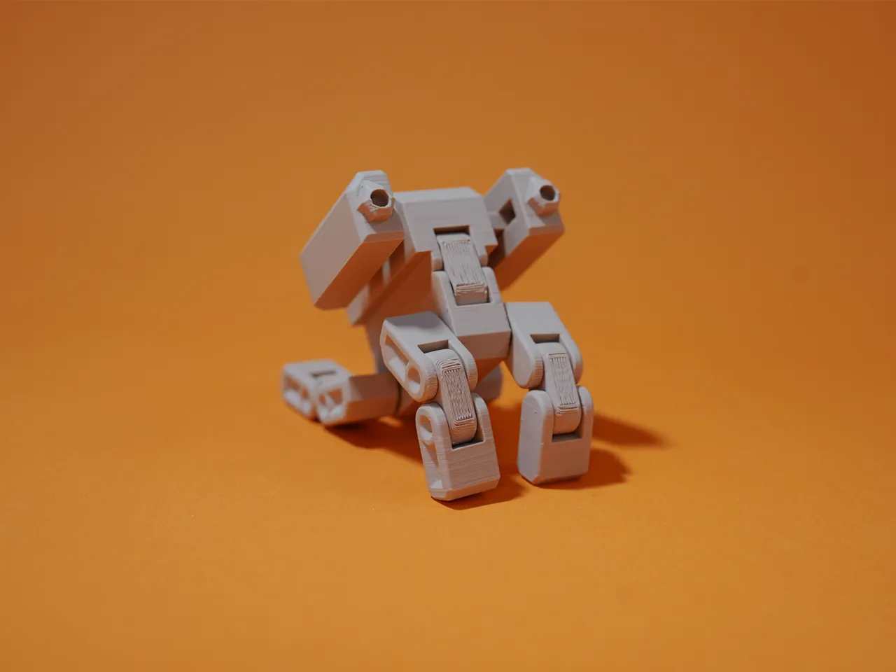 Print-in-Place Robot | BoxBot B-01 view 4