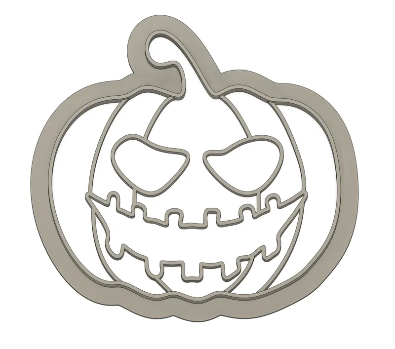 Gingerbread Cookie Cutters - Helloween pumpkin