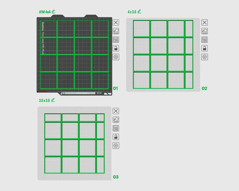 Gridfinity Base: Fastest, Lightest, Customizable! by 3D Modular Madness ...