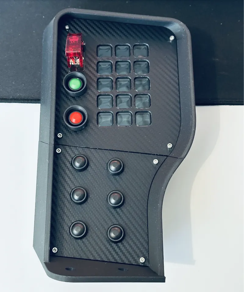 Button Box R8 GT3 Elgato Streamdeck 15