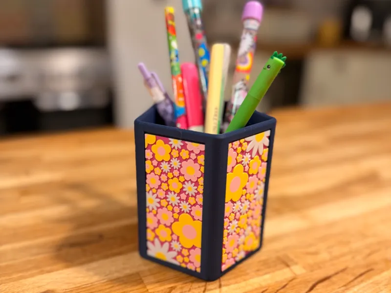 Ditsy Floral Vase / Pen Pot