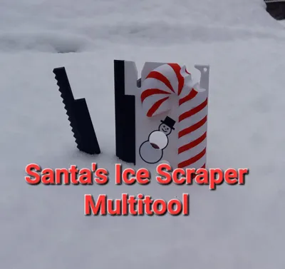 Santa's Ice Scraper Multitool