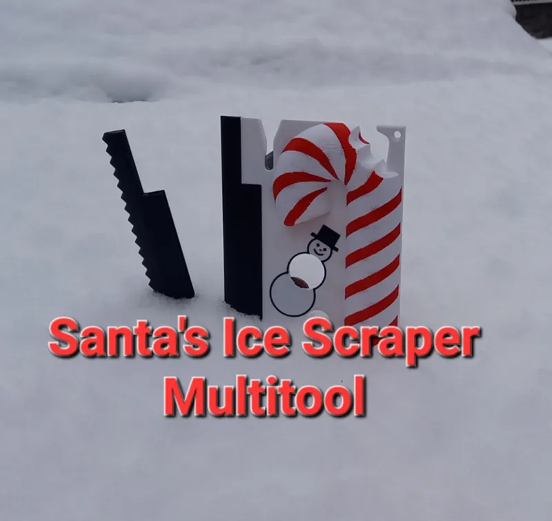 Santa's Ice Scraper Multitool