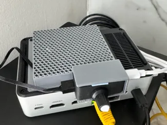 GMKTec G9 - SSD Bay cover fan