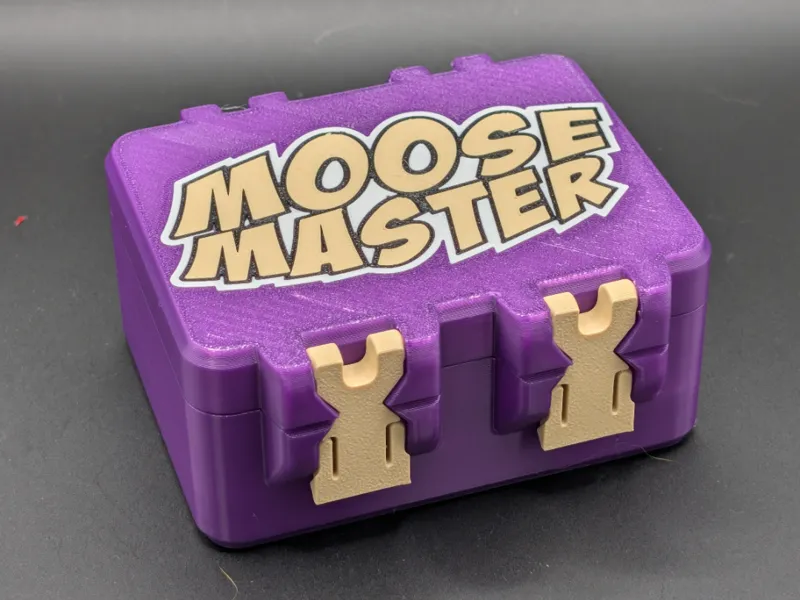 Moose Master Card Box - SnapLock
