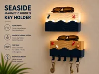 Base, Sandy Lid And Magnetic Plate